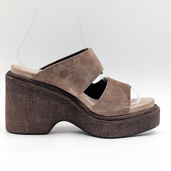 Rag&Bone Women Sommer Platform Wedge Slide Sandals size 7.5US EUR 37.5 - Picture 9 of 12